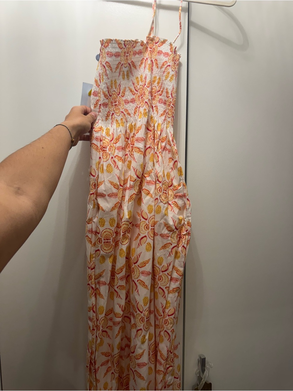 hill house smocked cover up